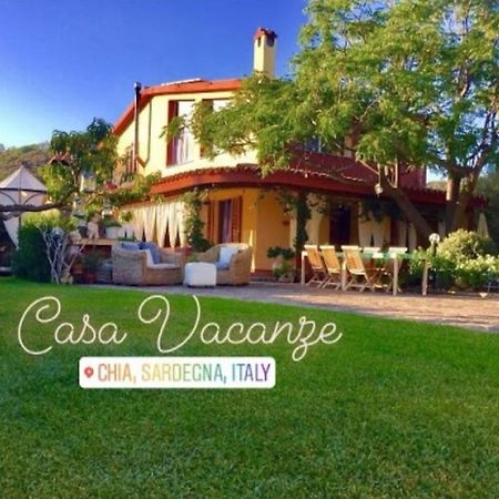 Casa Vacanze Richi&Michi Chia Vila Exterior foto
