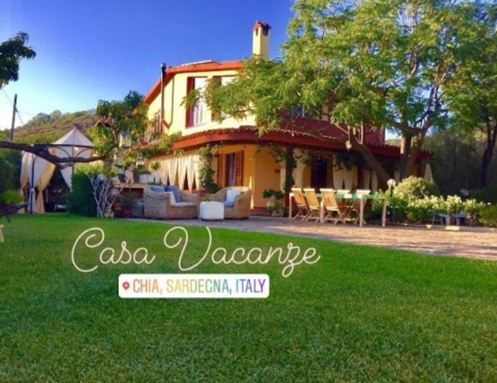 Casa Vacanze Richi&Michi Chia Vila Exterior foto